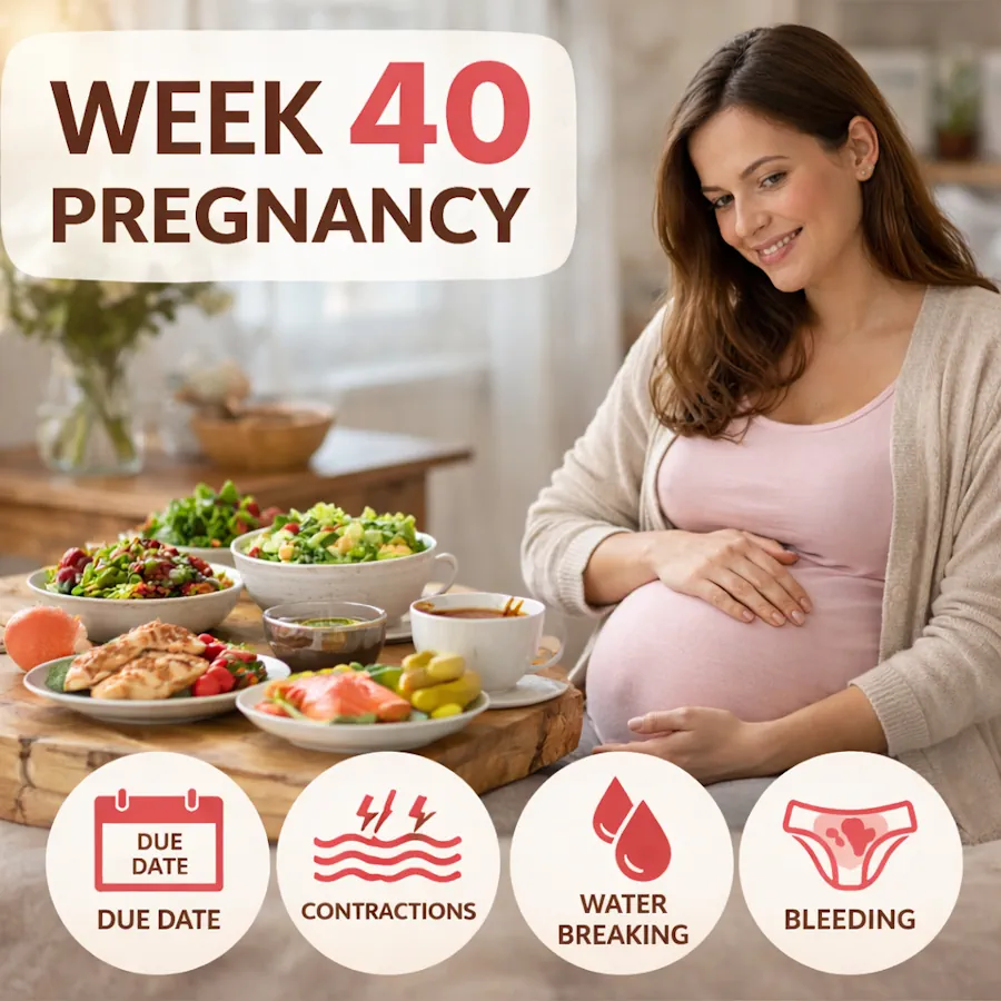 الأسبوع الأربعون من الحمل