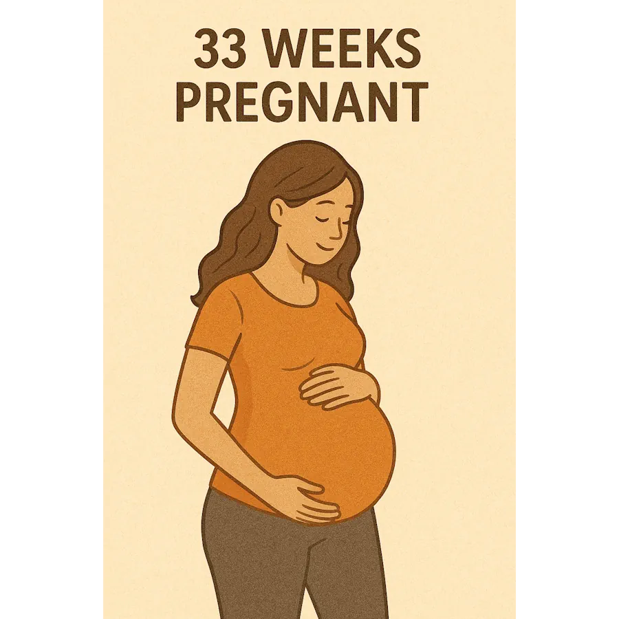 Week 33 pregnancy