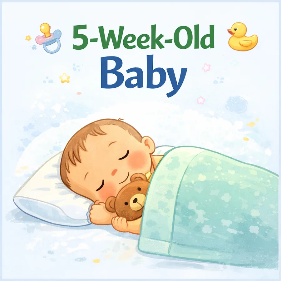 5 week old baby