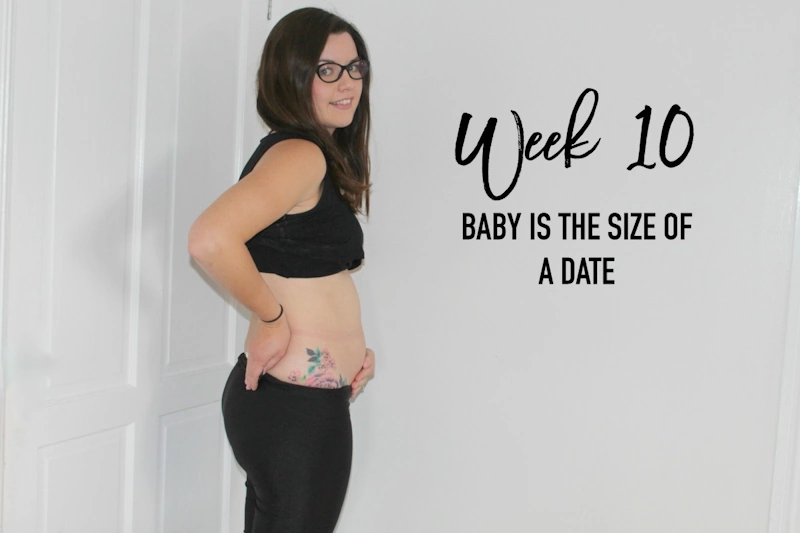 سایز بدن در هفته دهم بارداری