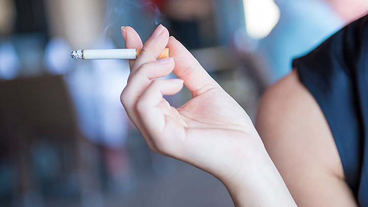 مصرف سیگار در دوران بارداری