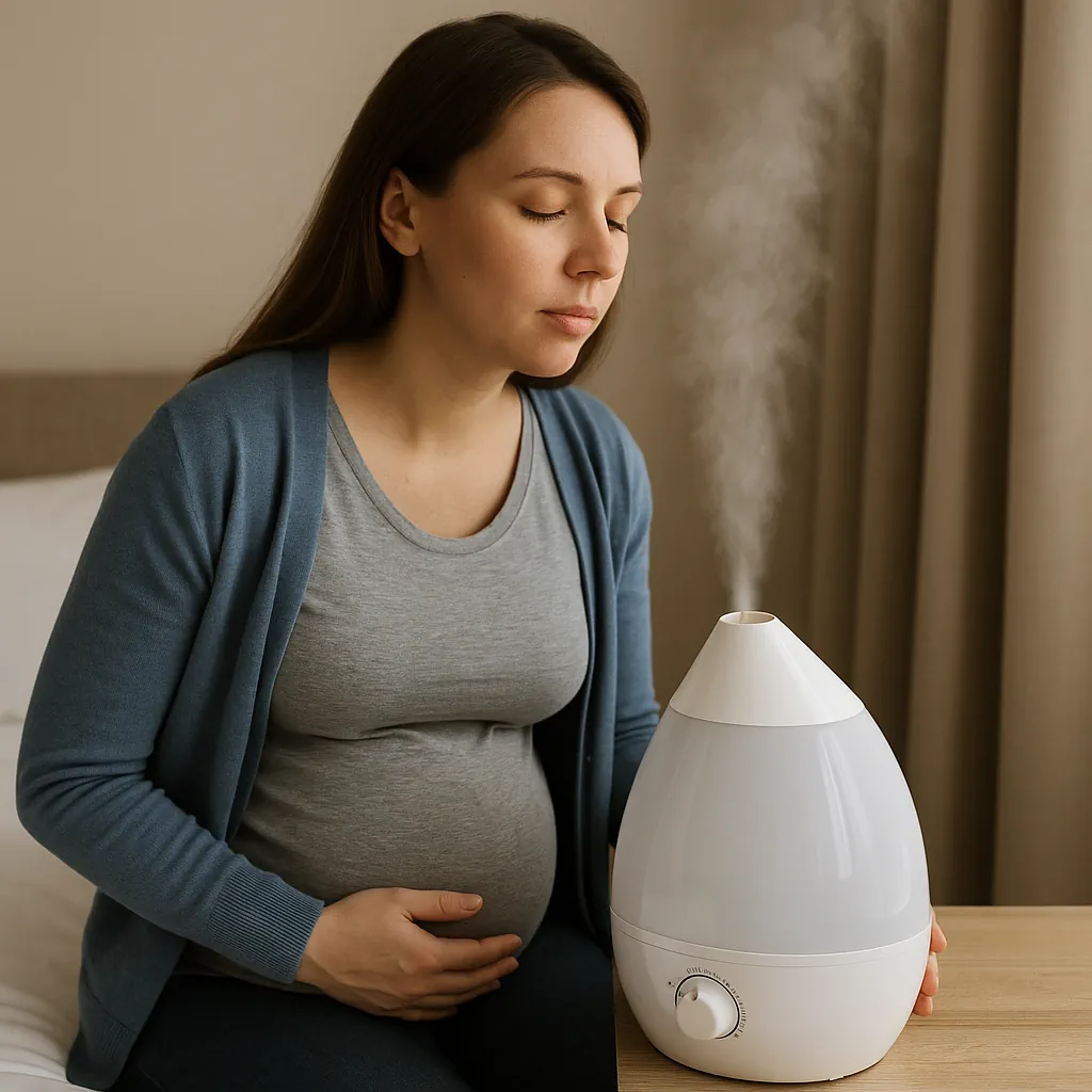 رفع گرفتگی بینی در هفته دوازدهم بارداری با بخور