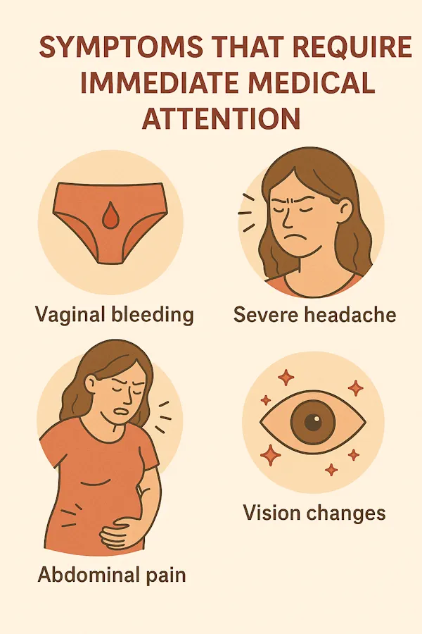 علائمی که نیاز به مراجعه سریع به پزشک دارند