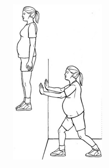 إطالة الساق والفخذ