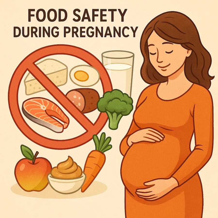 امنیت غذایی دوران بارداری