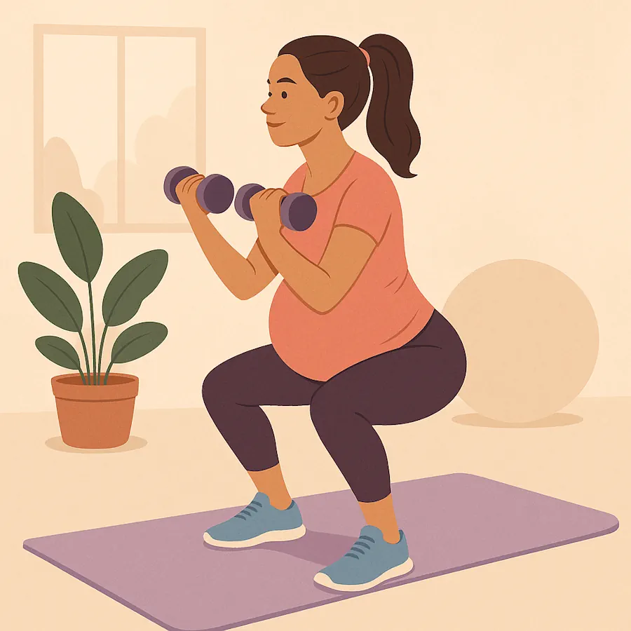 Exercise in Week 30: Beneficial or Risky?