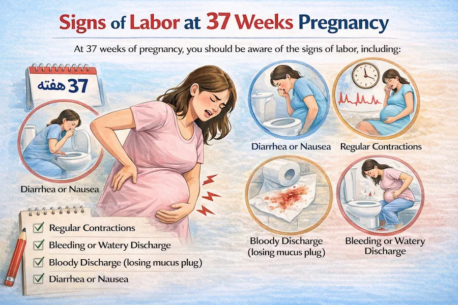 Signs of Labor at 37 Weeks of Pregnancy