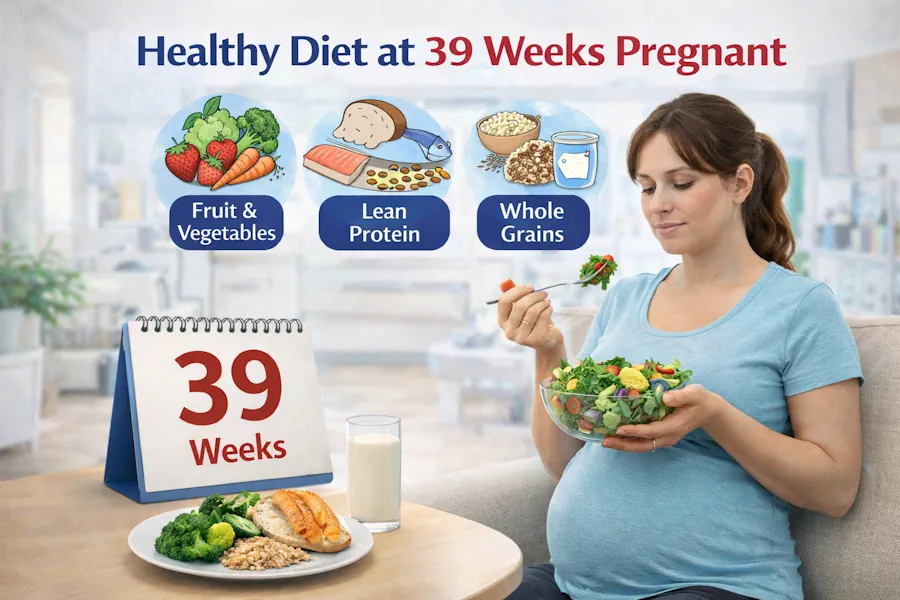 Recommended Diet for Week Thirty-Nine of Pregnancy
