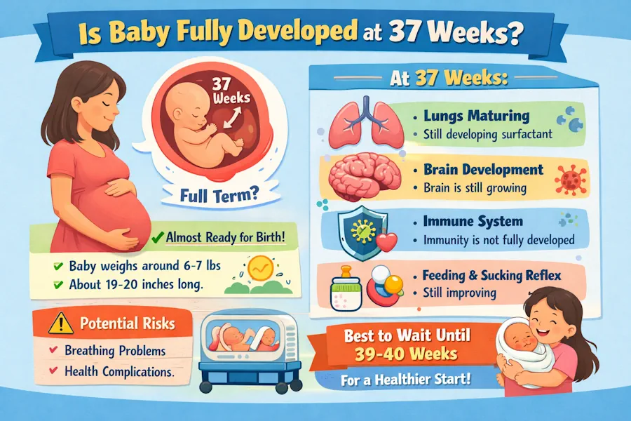 Is a 37-Week Fetus Fully Developed?