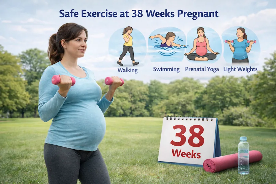 Exercise in Week 38 of Pregnancy