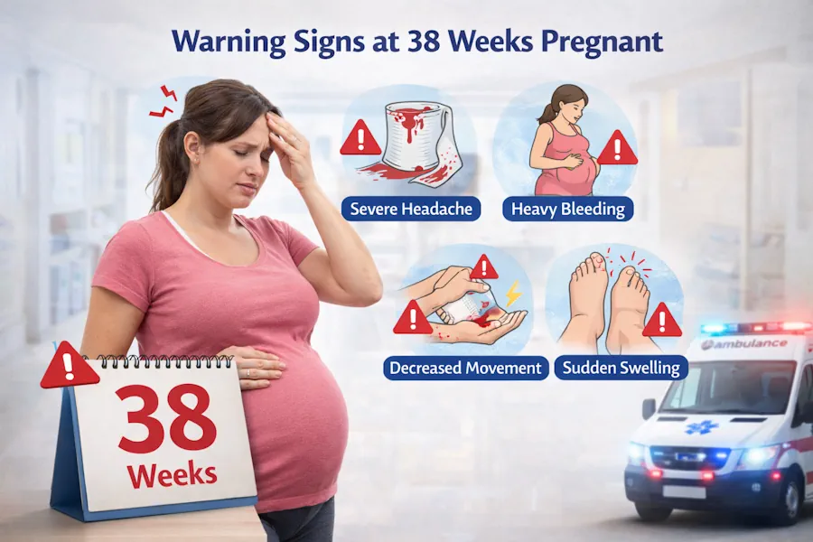 Warning Signs in Week 38 of Pregnancy (Very Important)