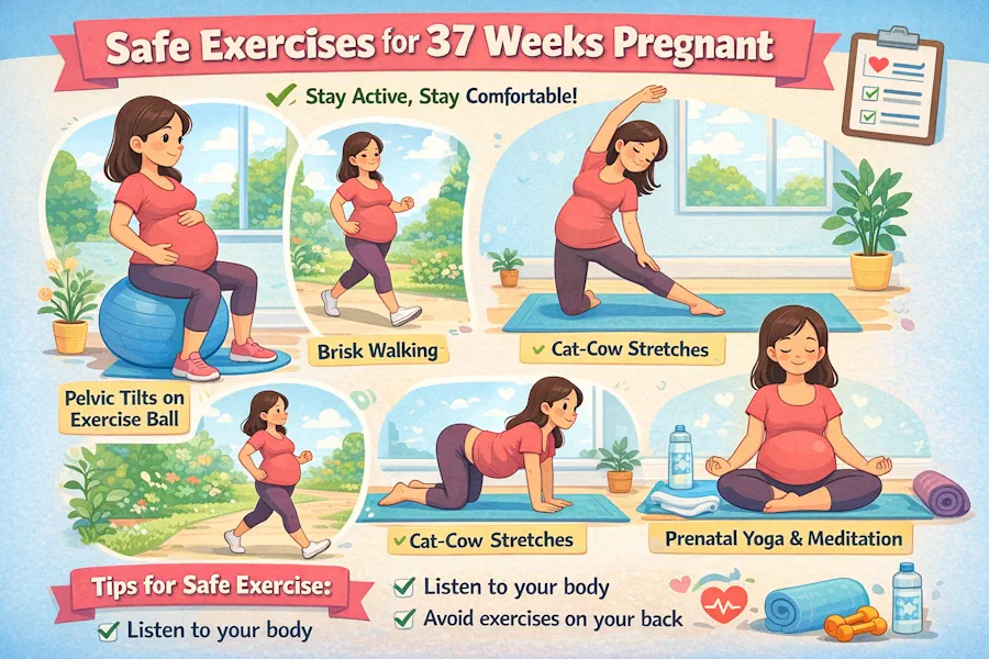 Exercise at 37 Weeks of Pregnancy
