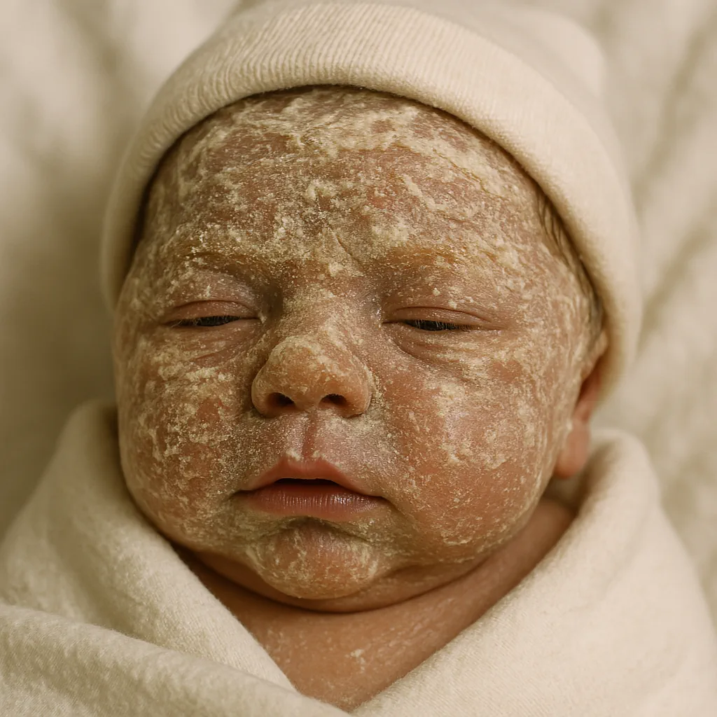 چرا نوزادم با لایه‌ای سفید به دنیا اومده؟ ورنیس کازئوزا