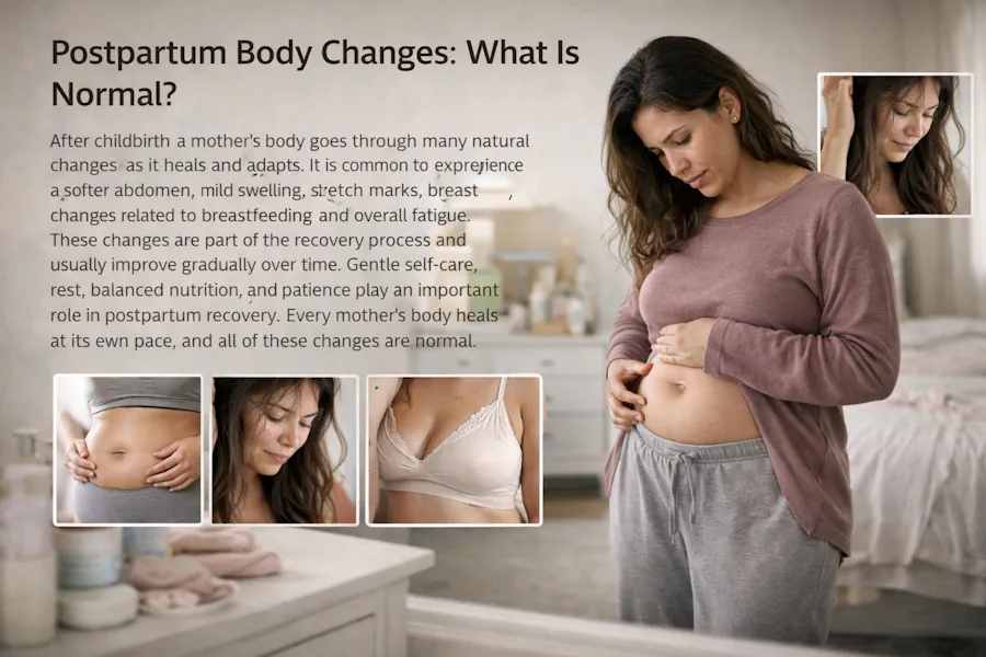 تغییرات بدن مادر بعد از زایمان؛ چه چیزهایی طبیعی است؟