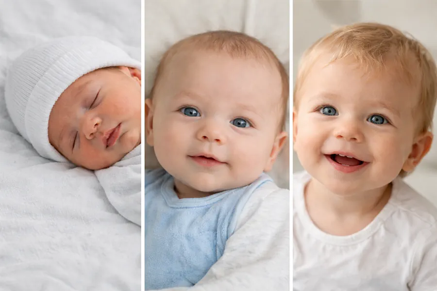 چهره نوزاد کی ثابت می‌شود و تا چند ماه تغییر می‌کند؟