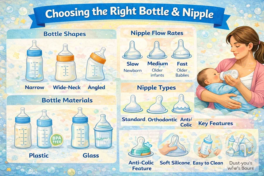 Шаклҳои гуногуни шири сунъии кӯдакон