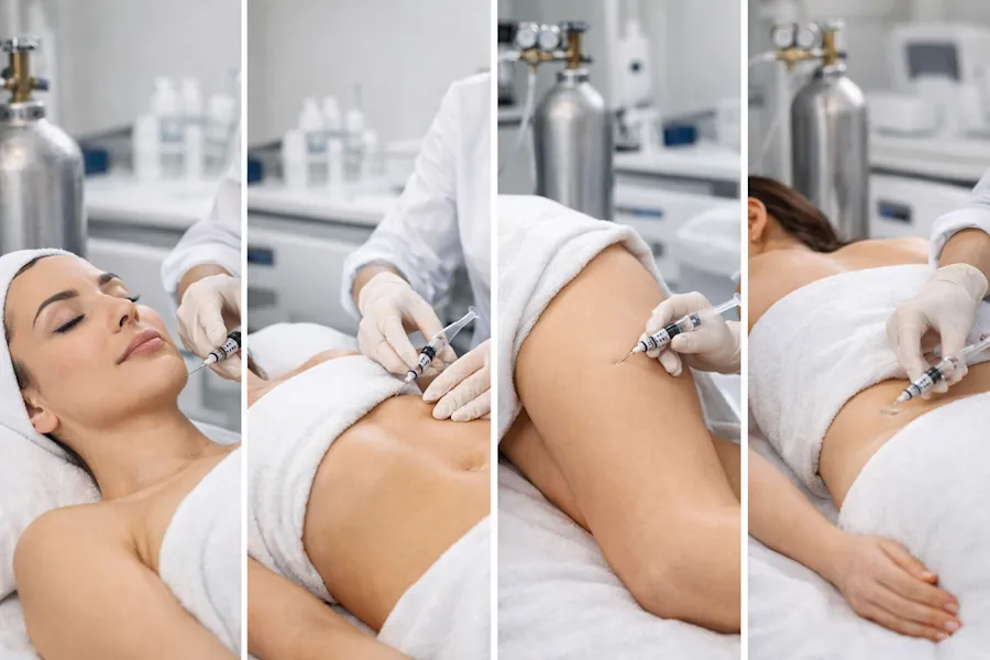 کربوکسی تراپی برای چه نواحی استفاده میشود؟