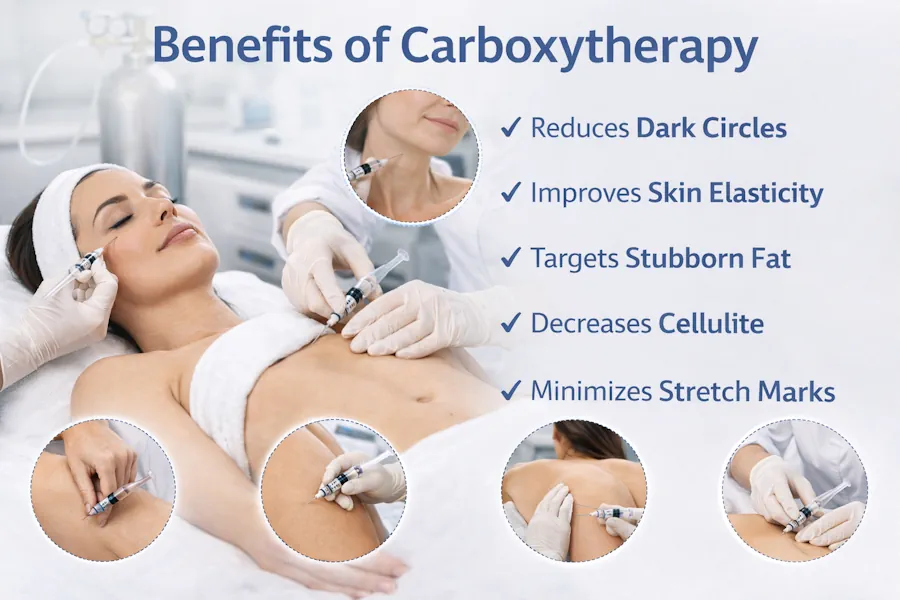 مزایا و فواید کربوکسی تراپی