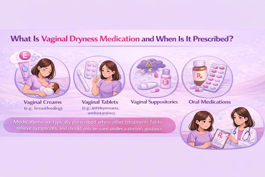 داروی خشکی واژن چیست و چه زمانی تجویز میشود؟
