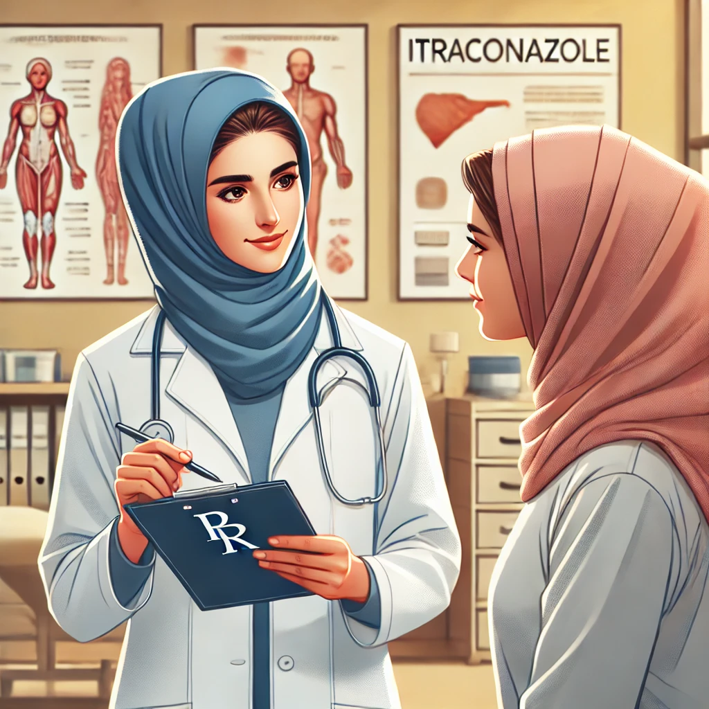 ایتراکونازول در زنان