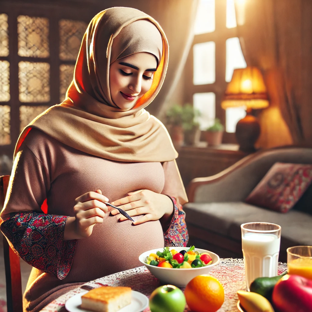 تغذیه در دوران بارداری