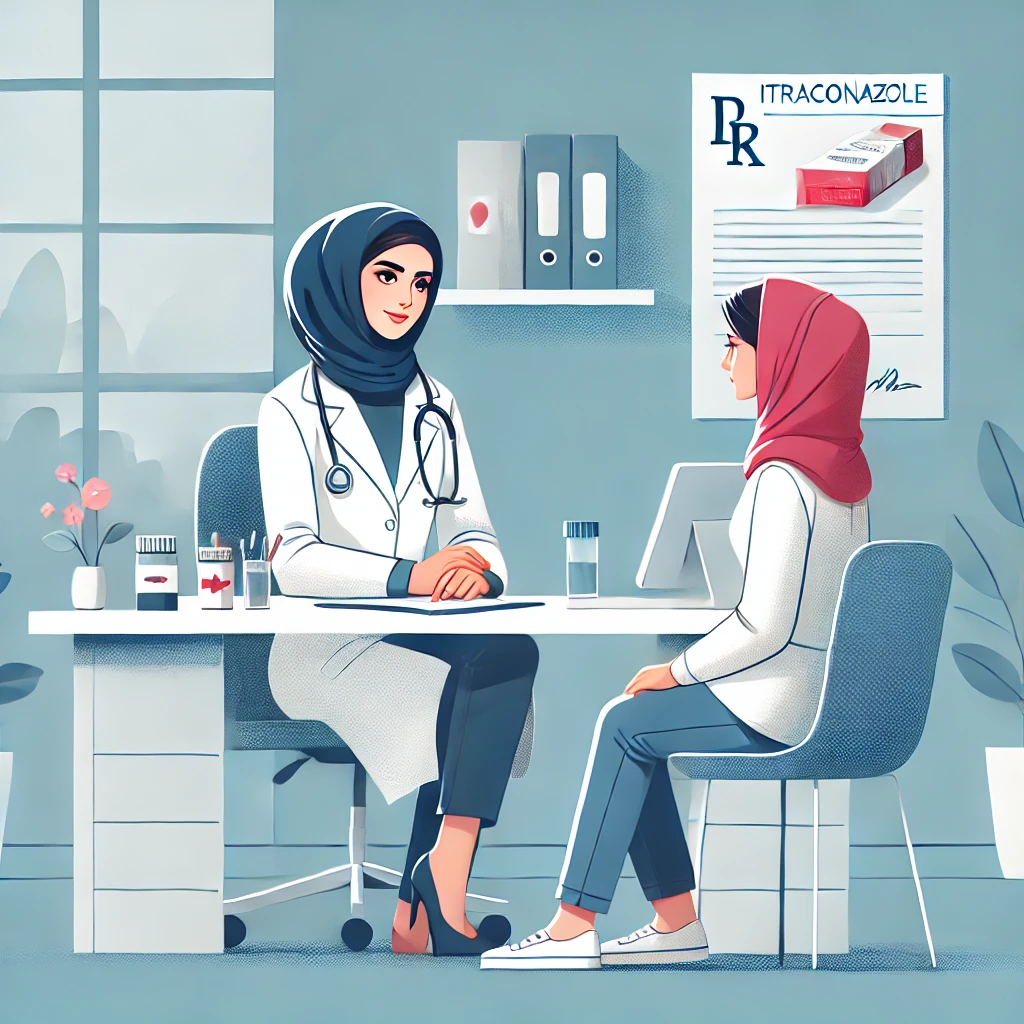 ایتراکونازول در زنان