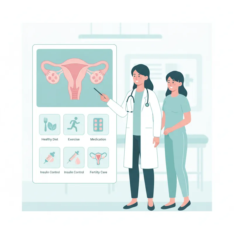 درمان سندرم تخمدان پلی کیستیک (PCOS)