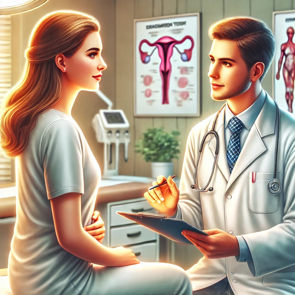 آمادگی برای مراجعه به متخصص زنان