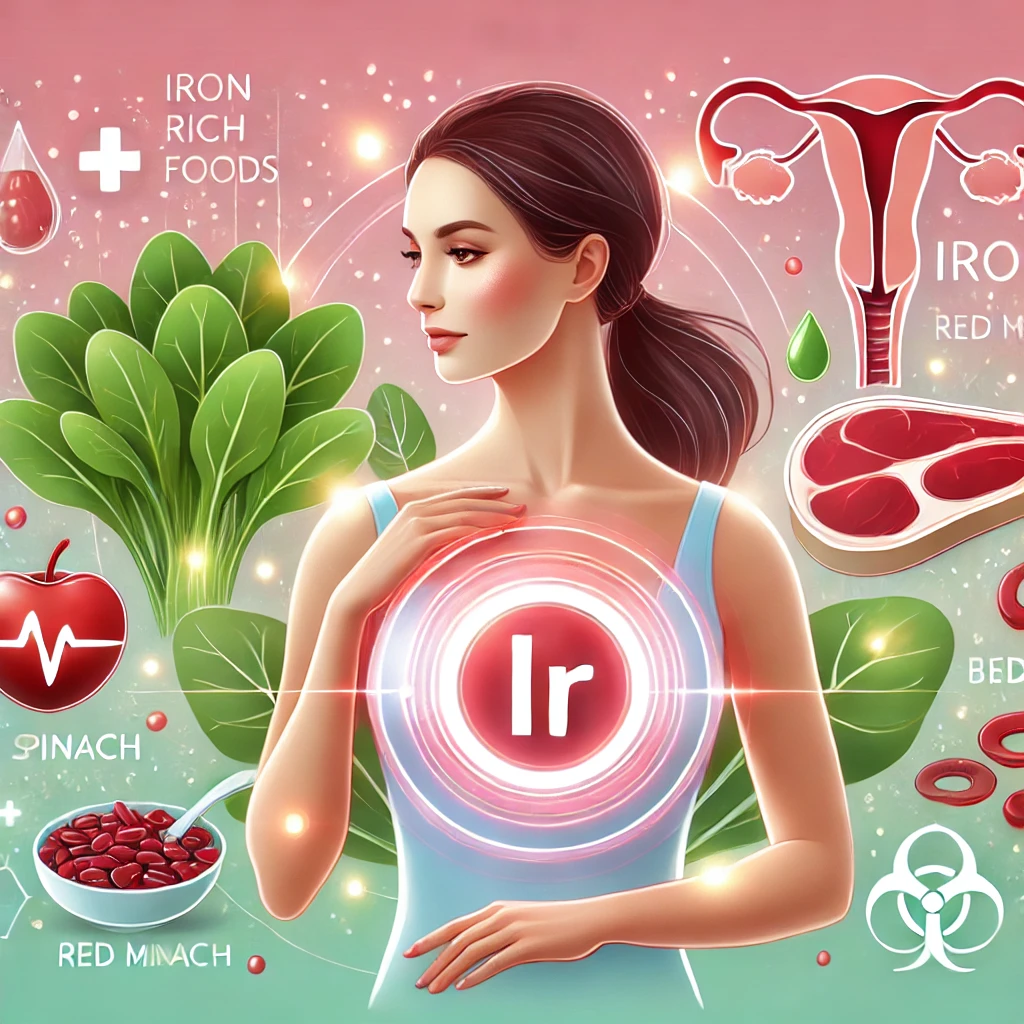 آهن و تأثیر آن بر سلامت زنان