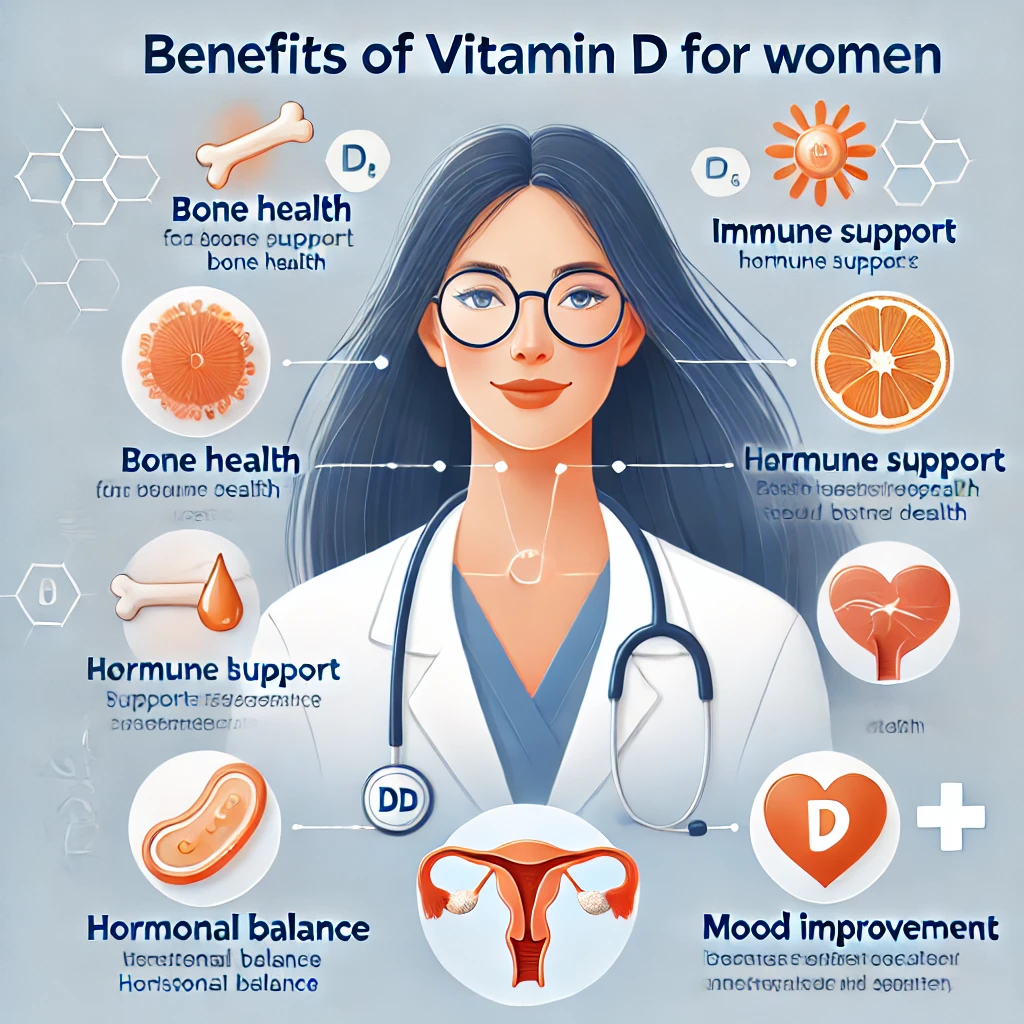 فواید ویتامین D برای زنان