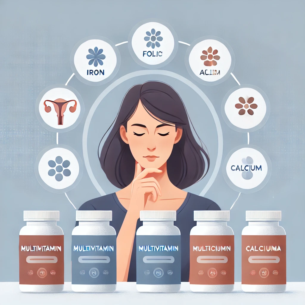 انتخاب مولتی ویتامین مناسب برای زنان
