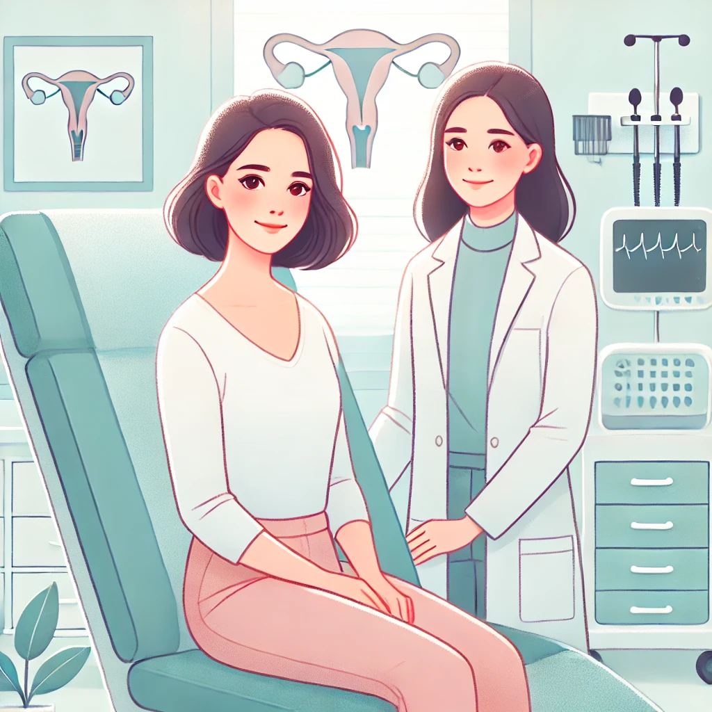 آمادگی برای مراجعه به متخصص زنان