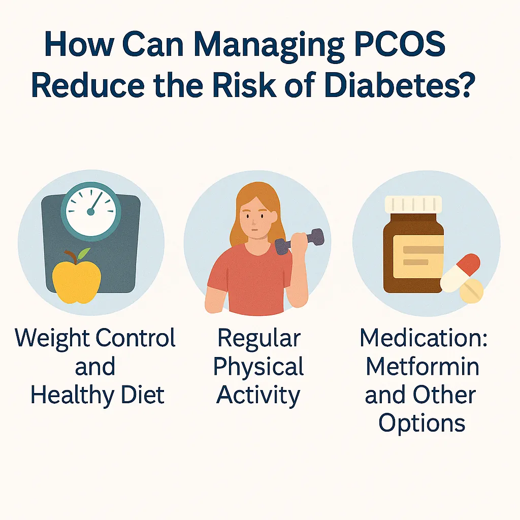 چگونه میتوان با مدیریت PCOS، خطر دیابت را کاهش داد؟