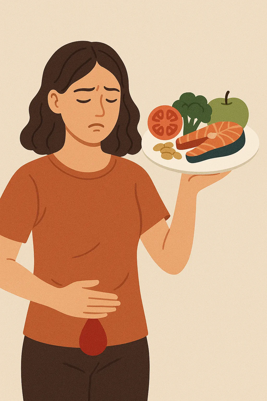 تغذیه مناسب در دوران پریود