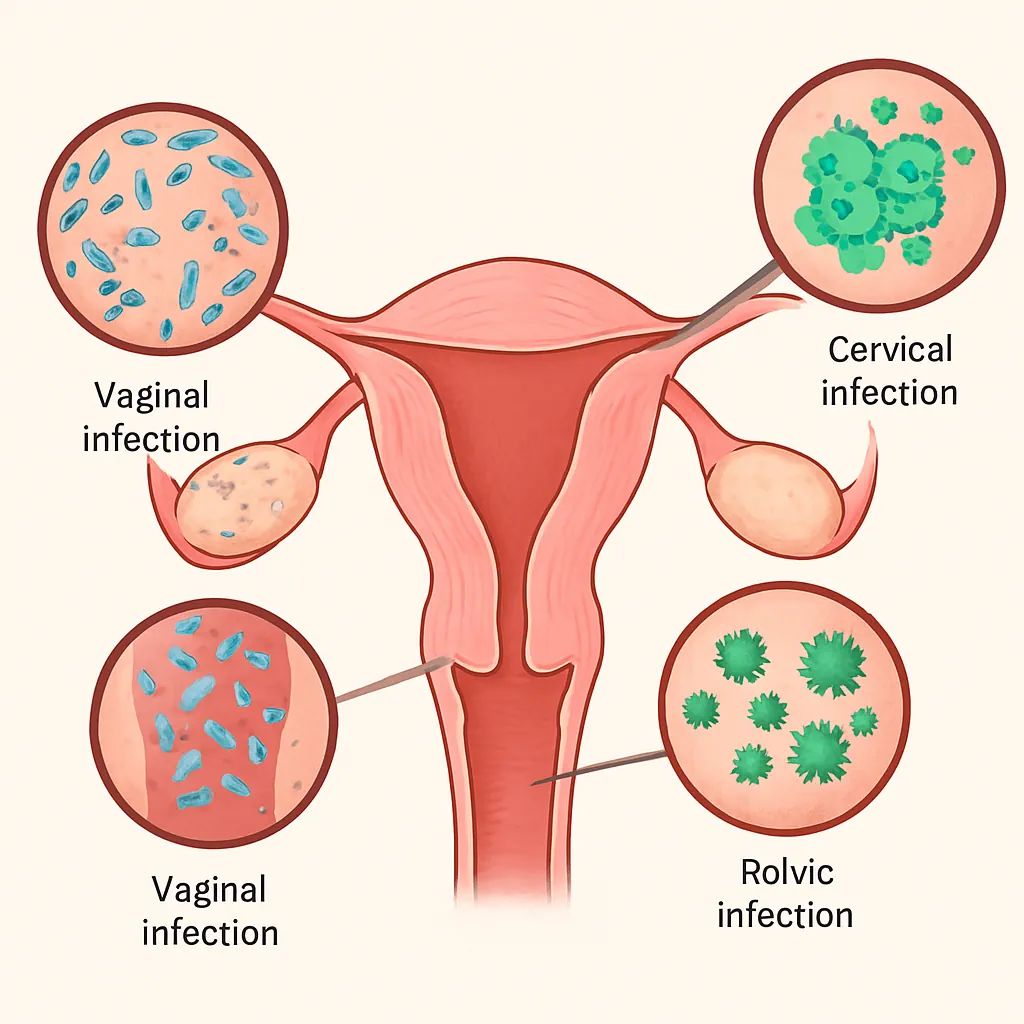 عفونتهای شایع دستگاه تناسلی زنان