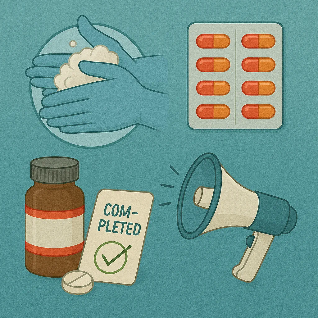 راههای پیشگیری از ایجاد عفونتهای مقاوم