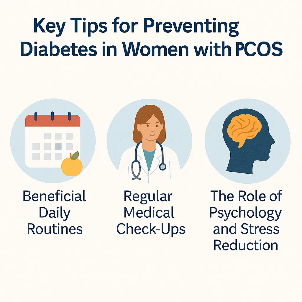 نکات کلیدی برای پیشگیری از دیابت در زنان مبتلا به PCOS