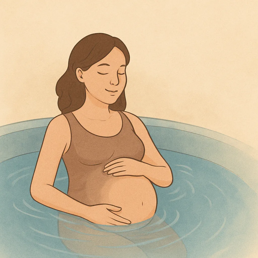 مزایای زایمان در آب