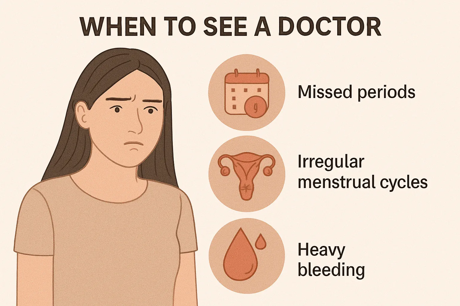 چه زمانی باید به پزشک مراجعه کرد؟