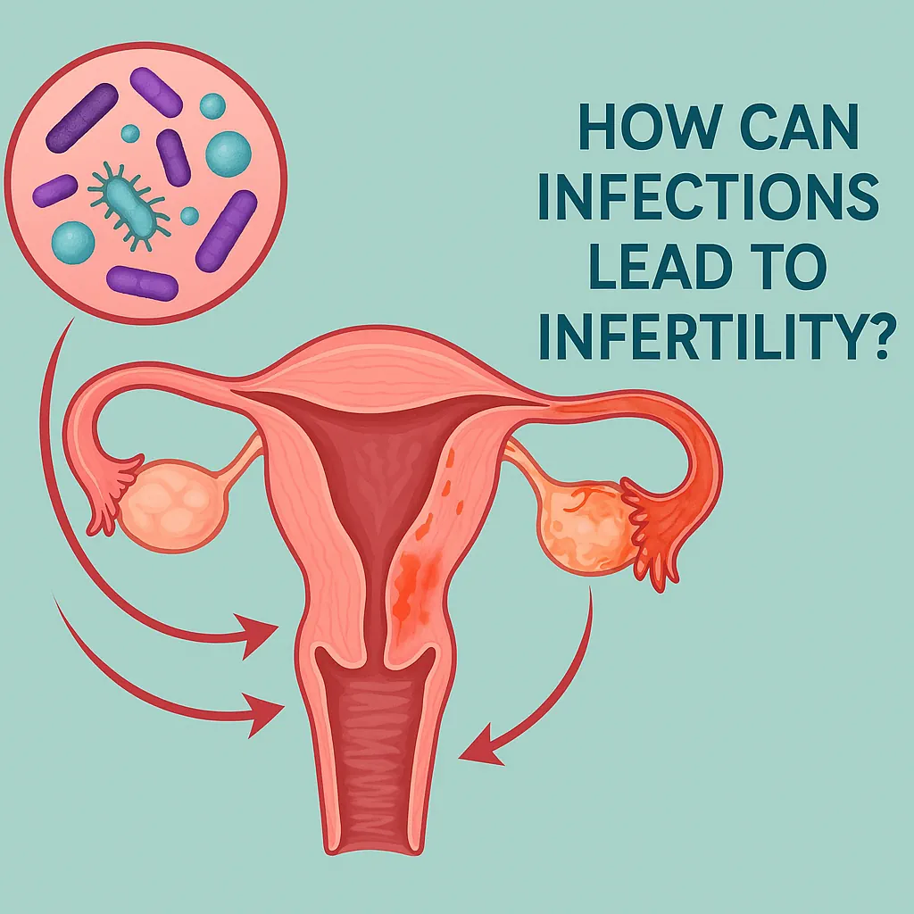 چگونه عفونتها میتوانند به ناباروری منجر شوند؟