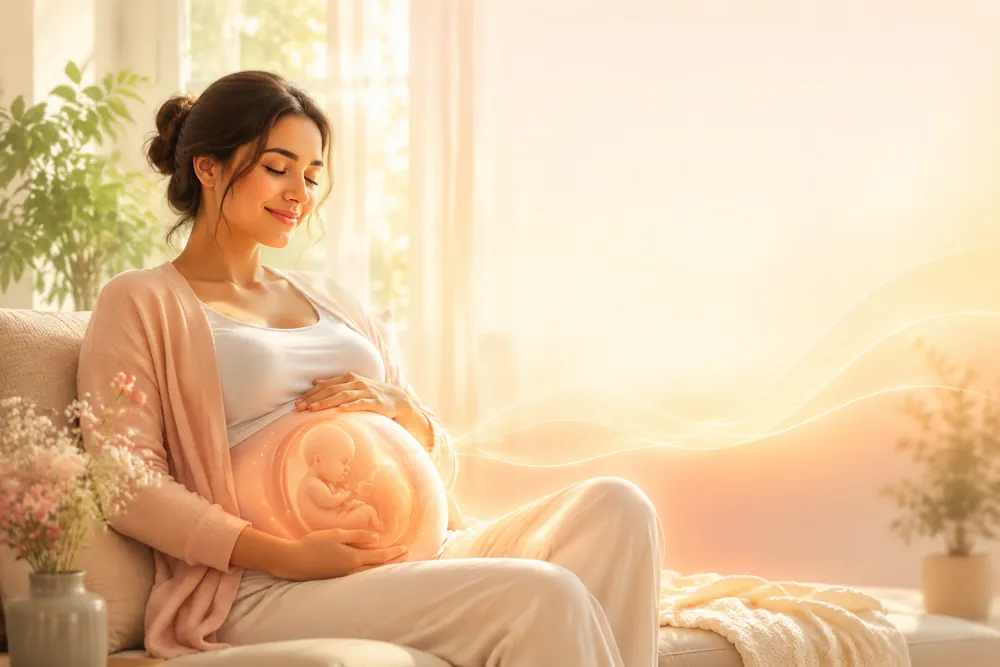 آیا شادی، آرامش و احساسات مثبت مادر به جنین منتقل می‌شود؟
