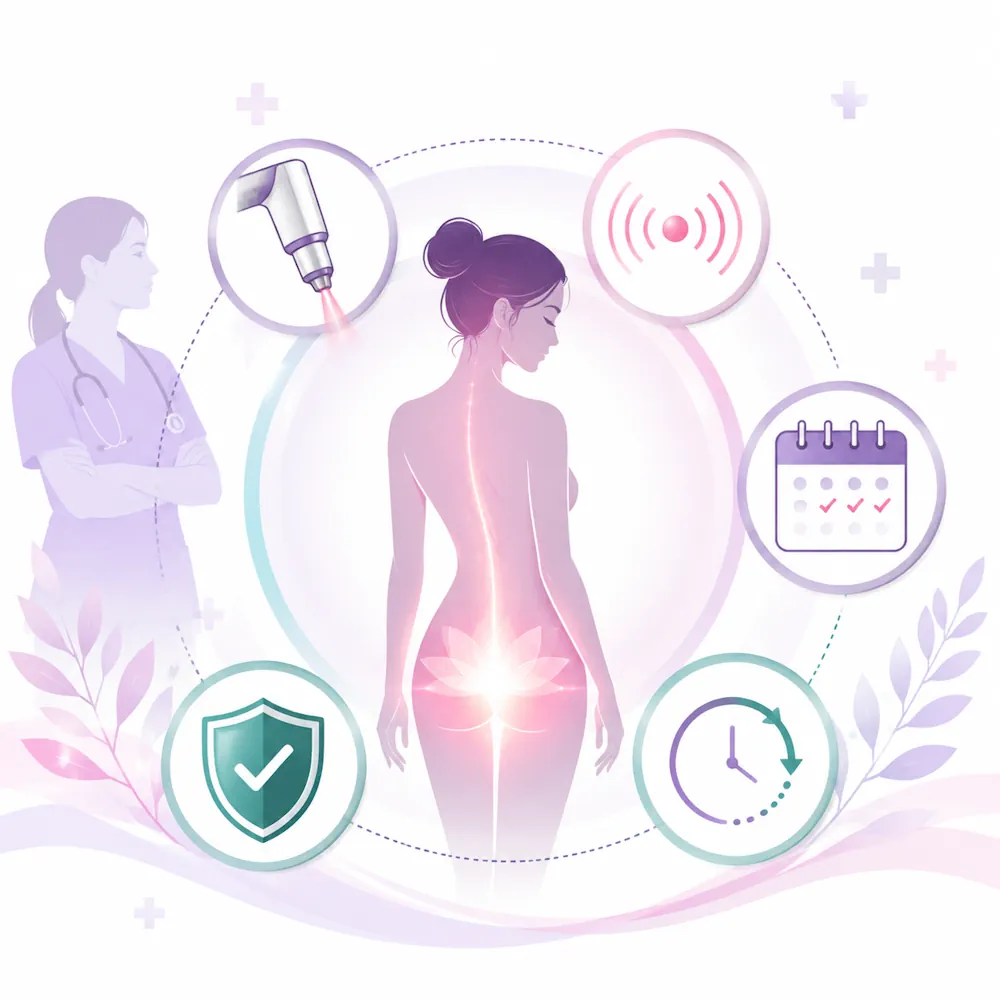 جوانسازی واژن با لیزر یا RF چند جلسه نیاز دارد؟