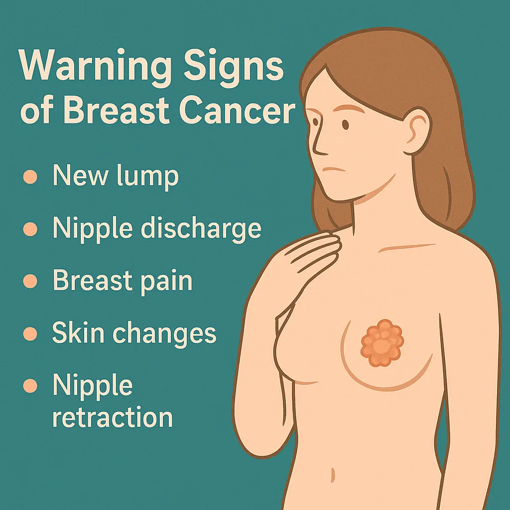 علائم هشداردهنده سرطان سینه