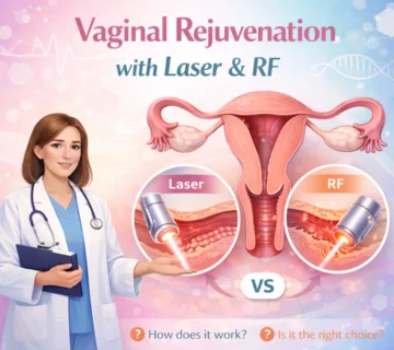 جوانسازی واژن با لیزر و RF