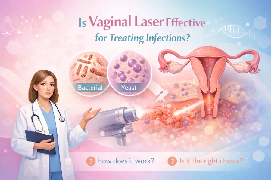 آیا لیزر واژینال برای درمان عفونت مؤثر است؟