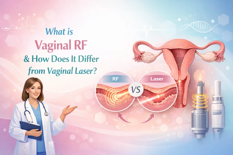 آر اف واژینال چیست و چه تفاوتی با لیزر واژینال دارد؟