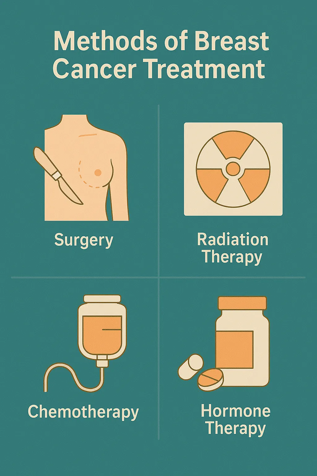 روشهای درمان سرطان سینه