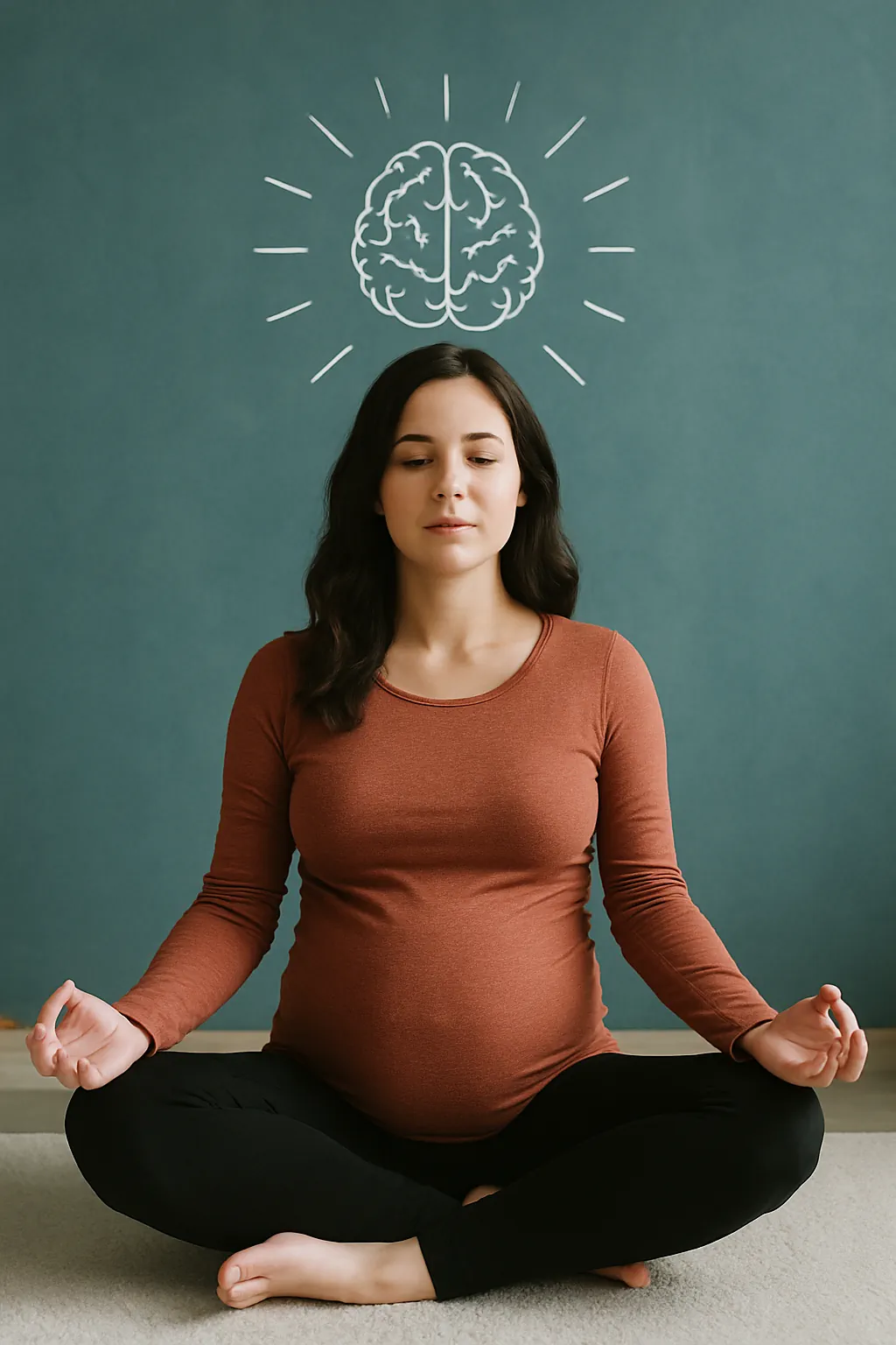 مدیتیشن مادر باردار برای آرامش ذهن