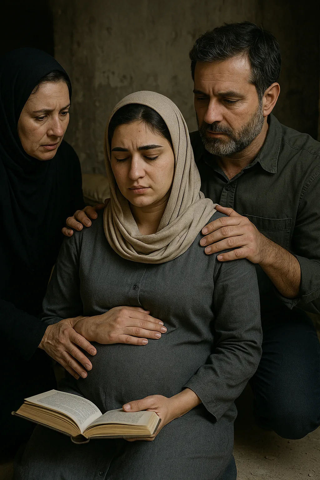 نقش پدر، همسر و خانواده در ایجاد آرامش برای بارداری در دوران جنگ