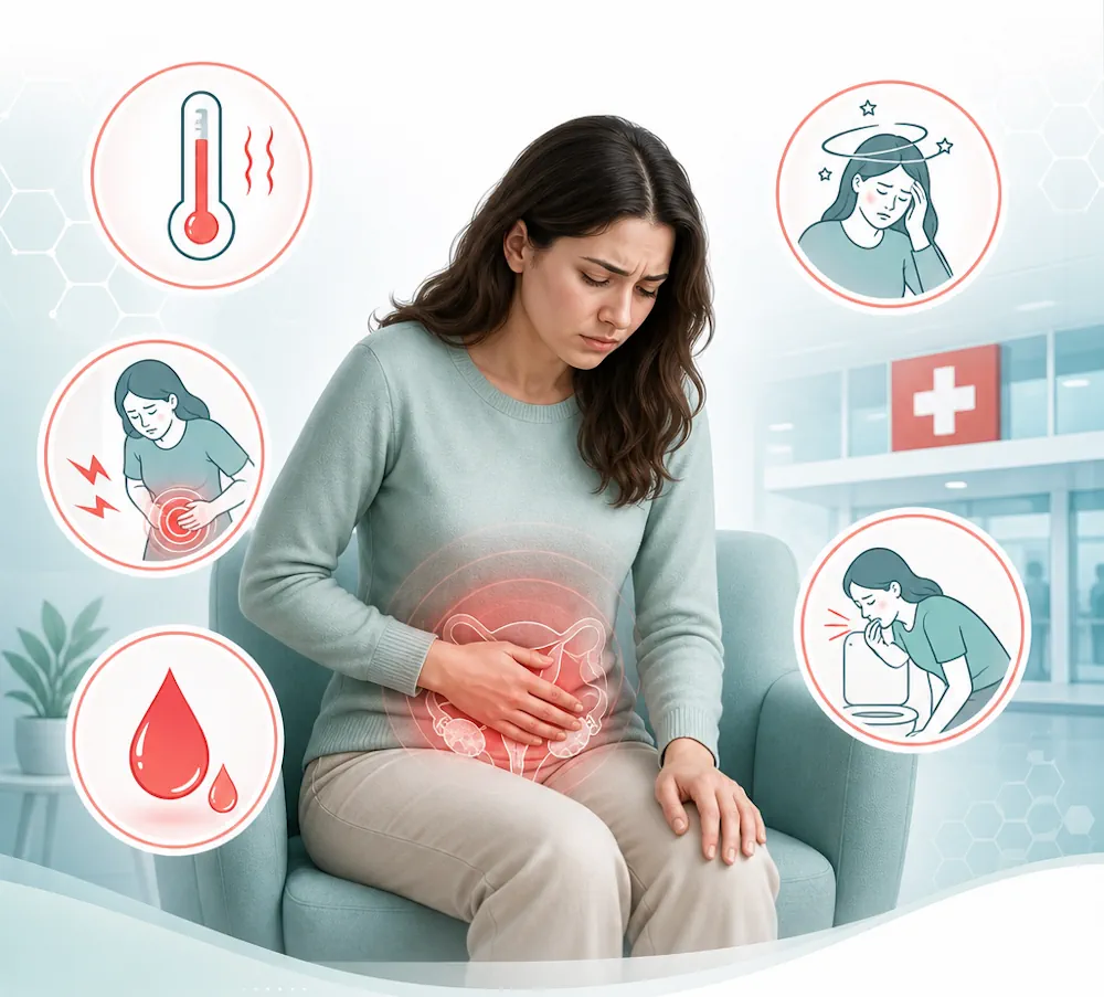 علائم خطرناک التهاب لگن؛ چه زمانی باید سریع به پزشک مراجعه کرد؟